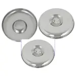 12L Stainless Steel Bucket Lid with Handle – Universal 290mm Cover Cap