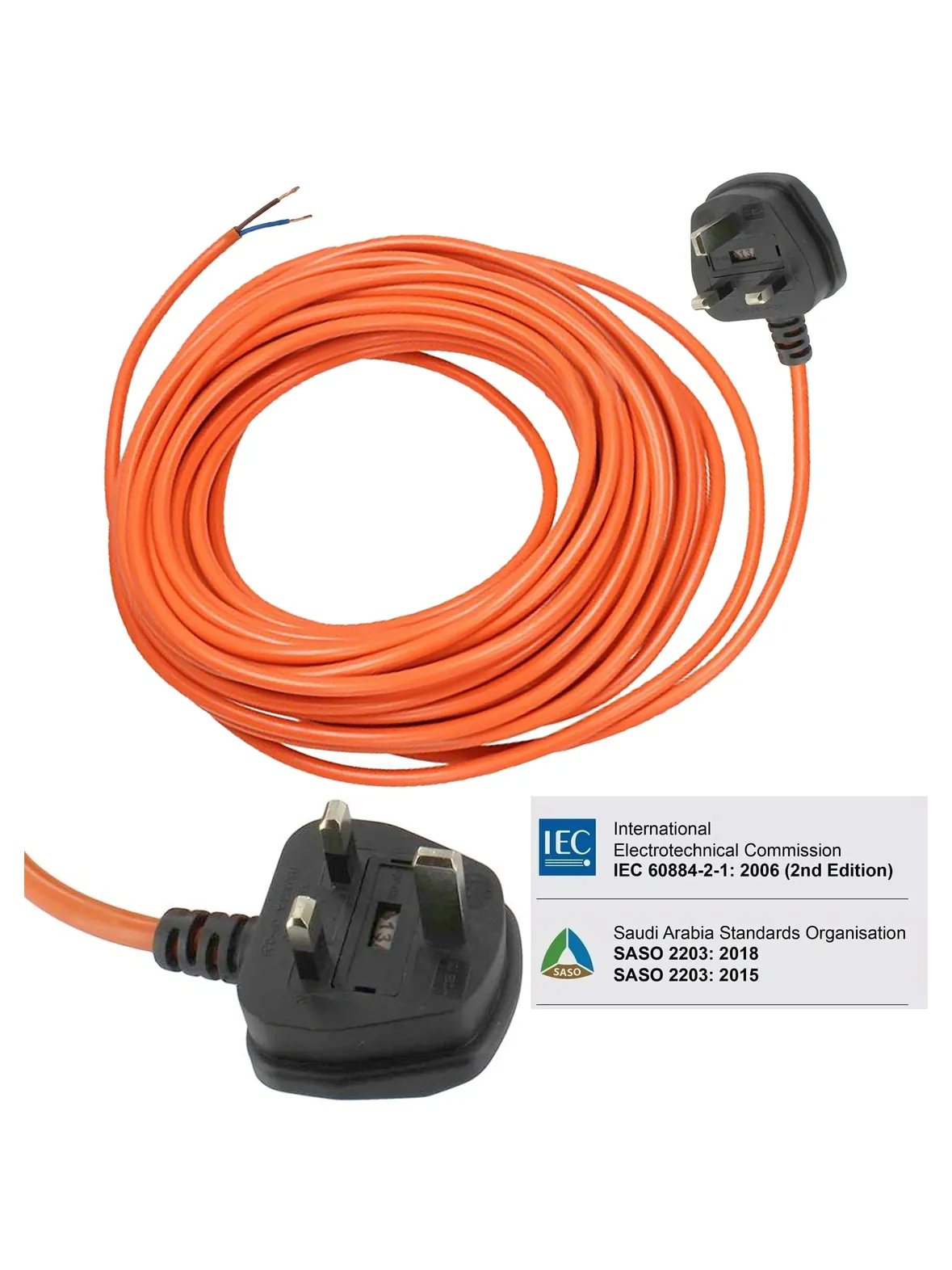 12m Power Cable for Bosch Rotak Ergoflex Lawn Mower