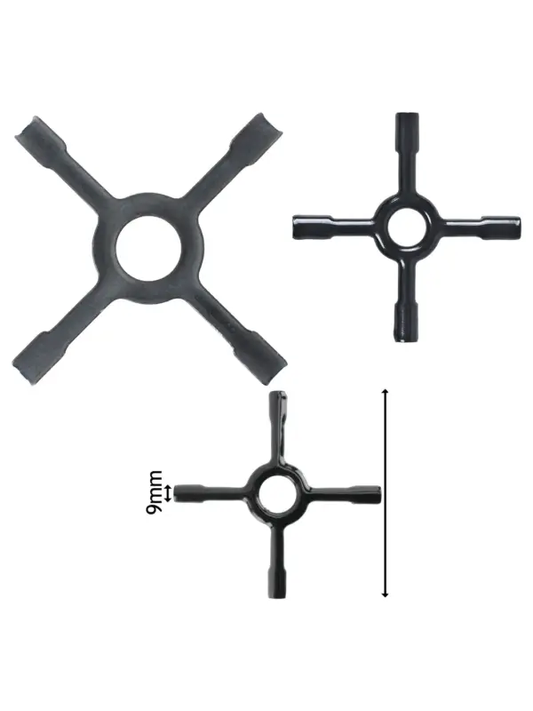 130mm Small Ceramic Trivet for Gas Hob – Pan Support & Moka Pot Stand