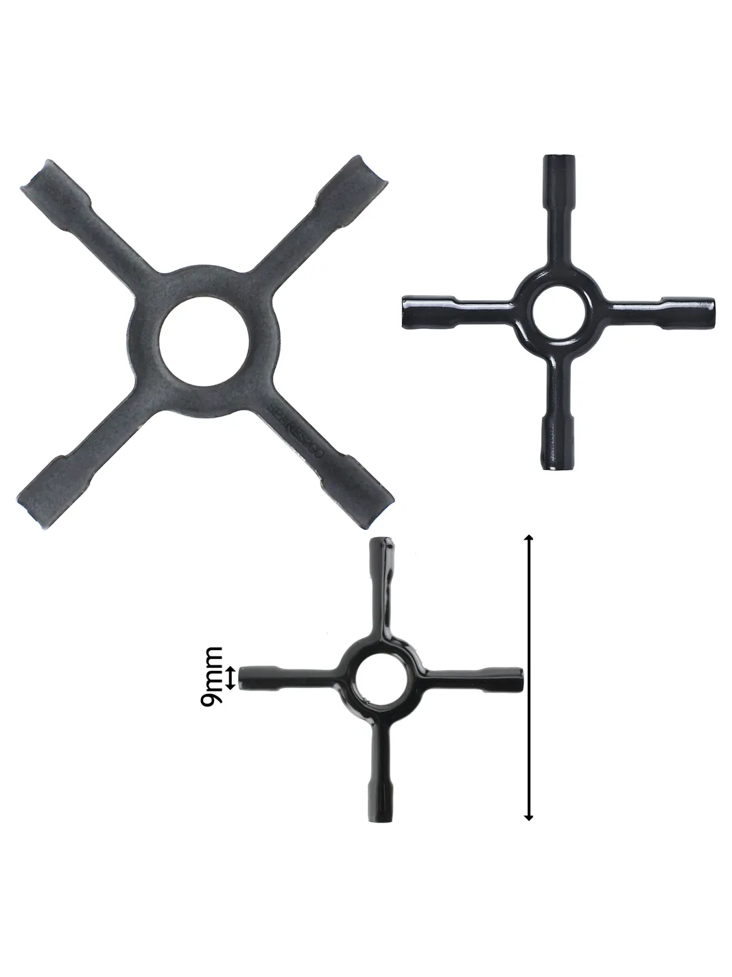 130mm Small Ceramic Trivet for Gas Hob – Pan Support & Moka Pot Stand