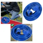 14m Heavy-Duty 240V Outdoor Extension Lead Caravan & Motorhome Blue
