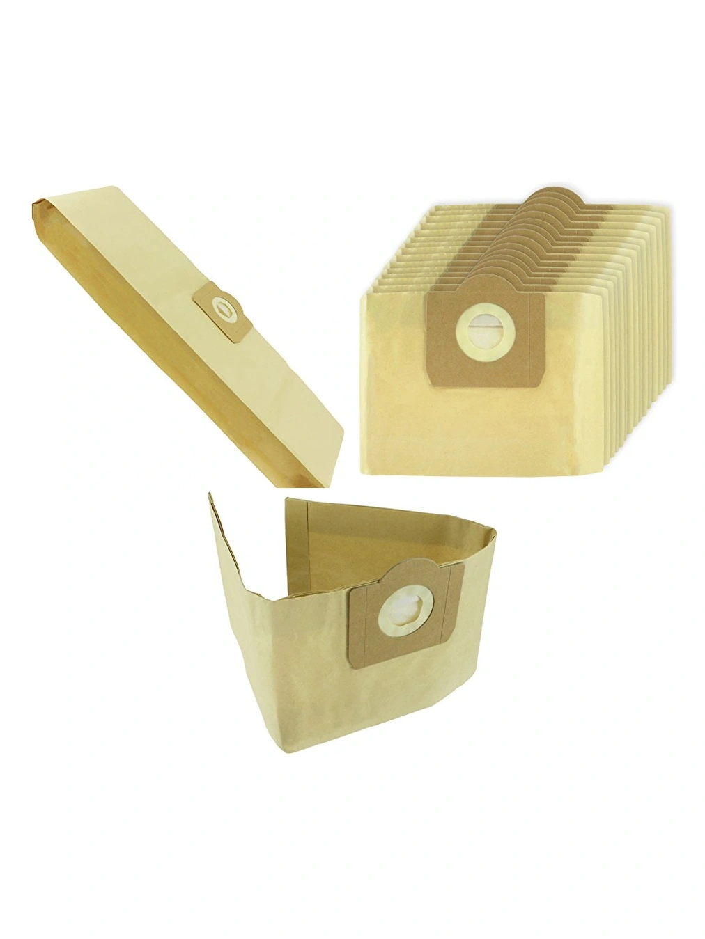 15-Pack Earlex Vacuum Dust Bags for 1100 Wet/Dry, WD1000 & WD1200P