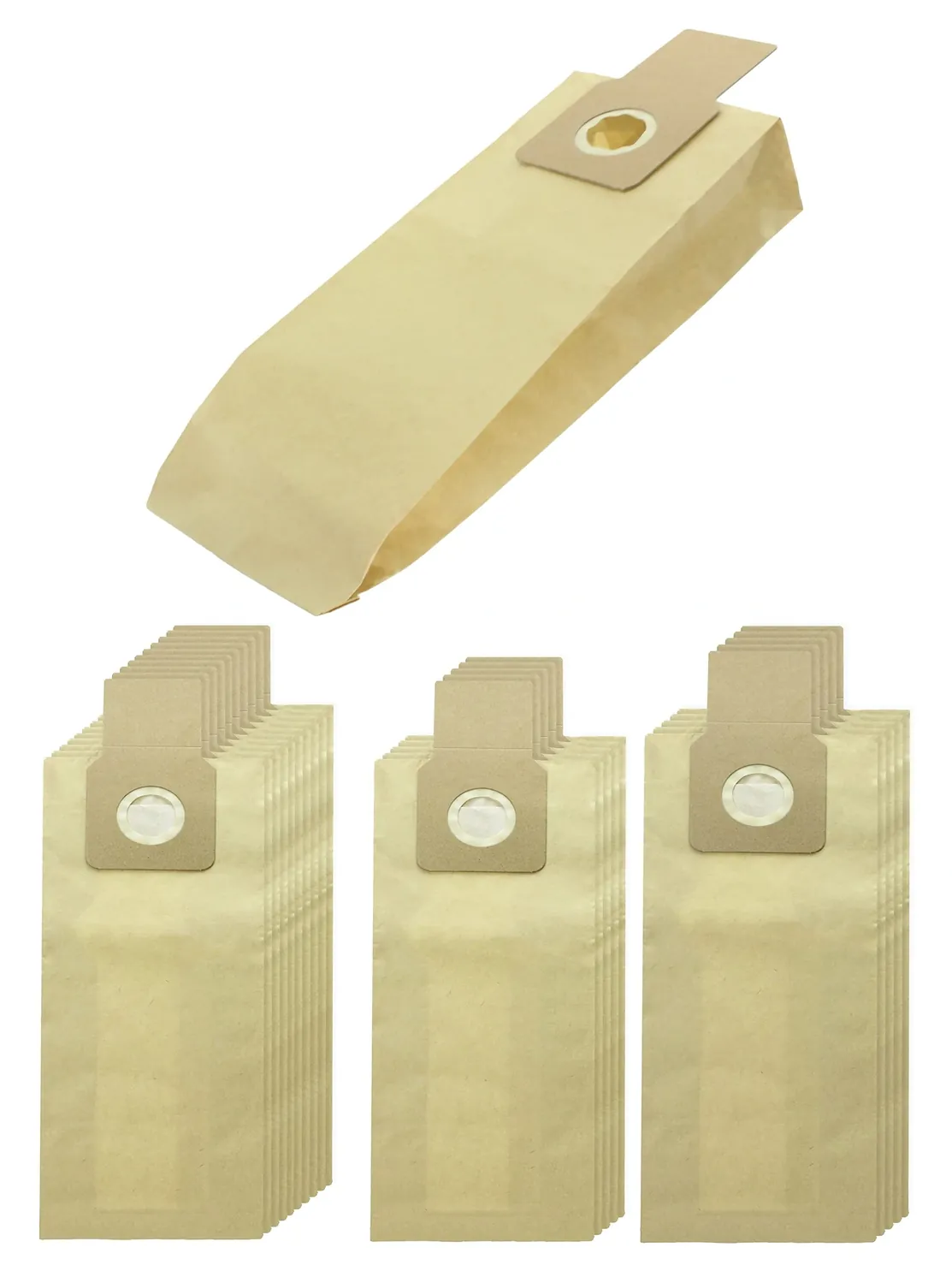 15-Pack High-Capacity Double-Wall Dust Bags for Sharp Vacuums