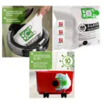 15-Pack Numatic Henry HVR200/HVX200 Vacuum Bags with Fresheners