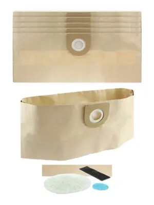 15-Pack Vacuum Cleaner Bags & Filters for VCC-08 VCC-02 6121 7131 2000