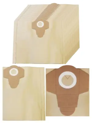 15 Replacement Dust Bags for Hitachi QB35E Vacuum Cleaner