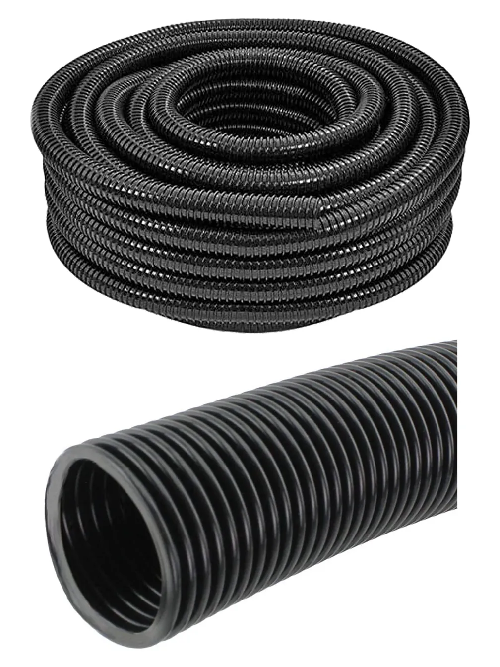 15m 25mm Flexible Corrugated Waste Water Hose for Caravan & RV