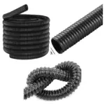 15m Universal Flexible Vacuum Hose 32mm Corrugated Tube Cut-to-Size