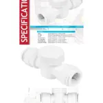 15mm Push-Fit Emergency Shut-Off Tap – 1/4 Turn Water Isolation Valve