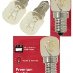 15W E14 Oven Light Bulb – Pygmy SES Lamp for Bush Cookers, Pack of 2