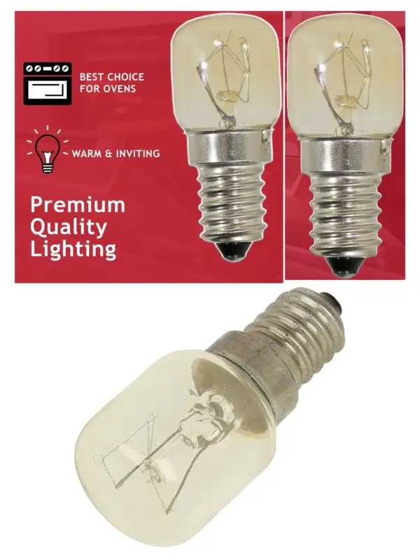 15W E14 Replacement Light Bulb for Delonghi Oven – SES