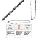 16‑inch 40 cm 57‑Drive Link Replacement Saw Chain for Titan TTB355CHN