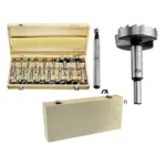 16‑Piece Forstner Wood Drill Bit Set, 6mm‑54mm Precision Bits