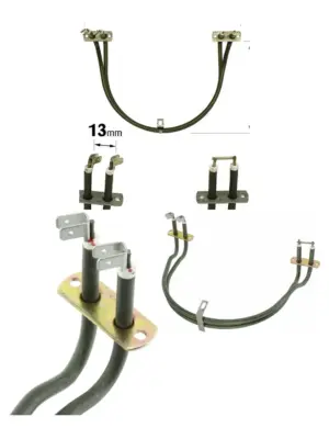 1700W Replacement Heating Element for Bosch, Neff & Siemens Fan Ovens