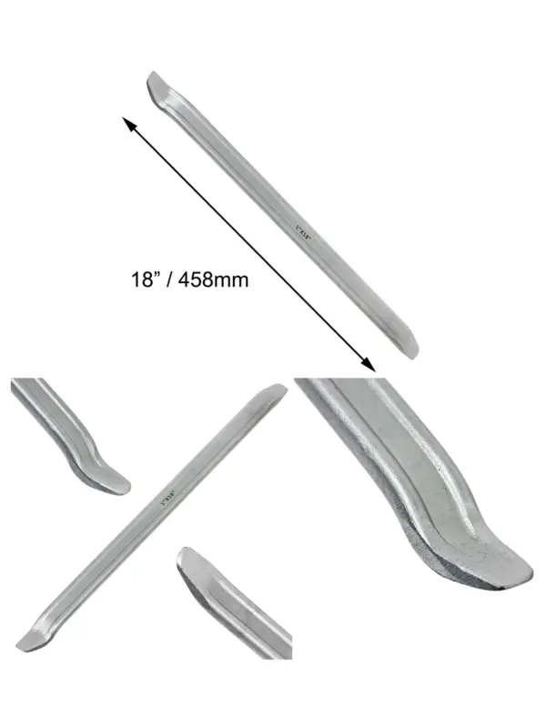 18‑inch Long Bike Tire Lever – Sturdy Iron Wheel Tool