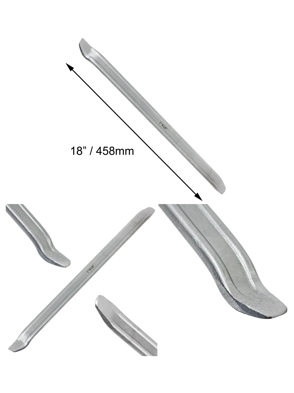 18‑inch Long Bike Tire Lever – Sturdy Iron Wheel Tool