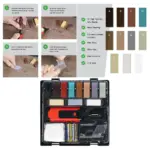19‑Piece Wood Floor Repair Kit – Laminate & Furniture Patch Set