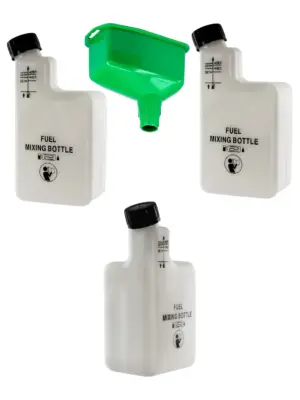 1L Fuel Oil Funnel & Mixing Bottle for Lawn Mower, Cutter & Trimmer