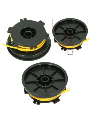 2.4 mm Dual-Spool Line for Homelite D630CD/D830CB Weed Trimmer