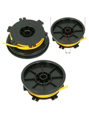 2.4mm Dual-Spool Trimmer Line for Ryobi PBC3020, PBC3046 & PLT3043E