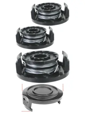 2.5m Cord Line Spool & Cover – Spear & Jackson S3525ET Trimmer 2pcs