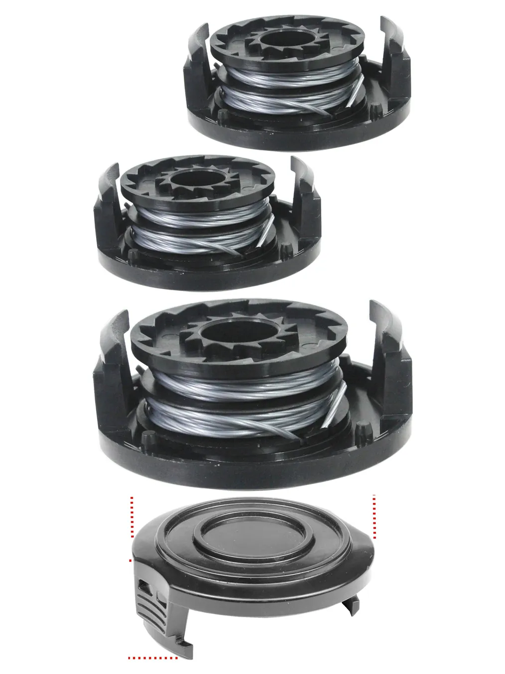 2.5m Cord Line Spool & Cover – Spear & Jackson S3525ET Trimmer 2pcs