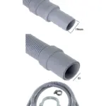 2.5m Drain Hose Extension Kit for Hoover Washer & Dishwasher, 19/22mm
