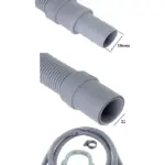 2.5m Drain Hose Extension Kit for Indesit Washer & Dishwasher 19-22mm