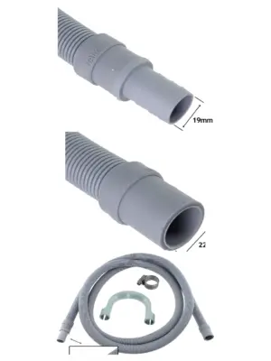 2.5m Drain Hose Extension Kit for Swan Washers & Dishwashers
