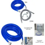 2.5m Fill Hose & 5m Drain Hose Set for Belling/New World Washers