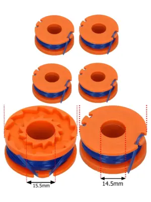 2.5m Garden Trimmer Line Spool for Argos McGregor Strimmer – Pack of 4