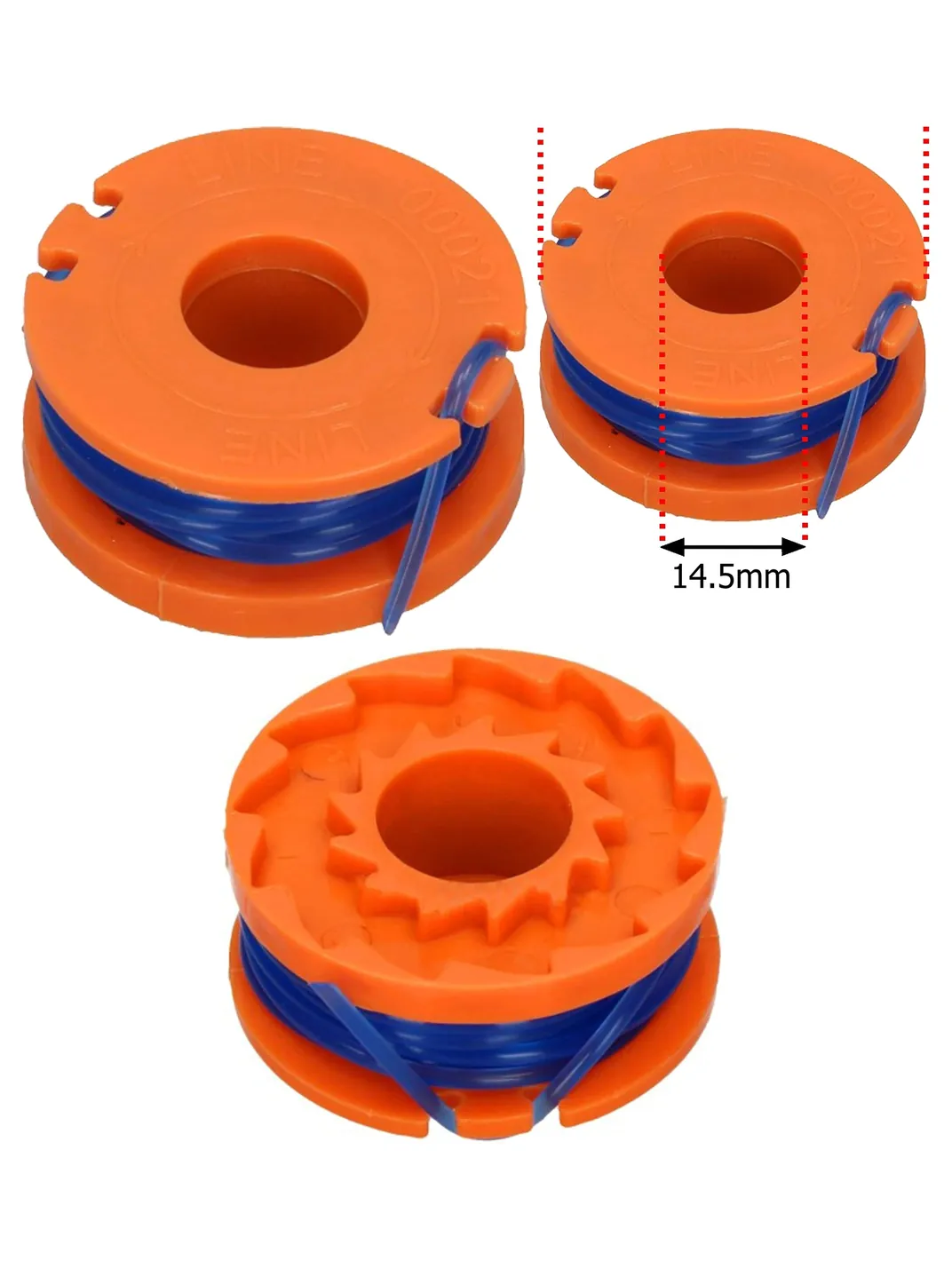 2.5m Replacement Line & Spool for Titan TT1549GTM Grass Trimmer