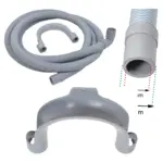 2.5m Right-Angle Drain Hose for Washers & Dishwashers
