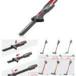 2-in-1 Angled Crevice Brush for Dyson V7/V8/V10 & SV Series, 400mm
