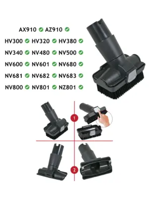 2-in-1 Shark Vacuum Brush for HV300-HV380 & NV340-NV600