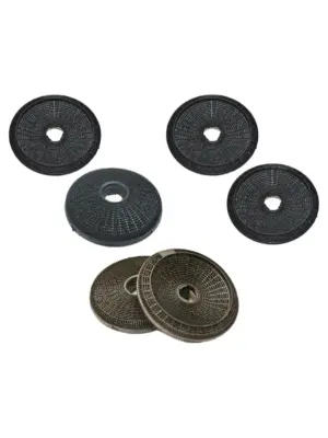 2-Pack 190mm Charcoal Filter for Diplomat Cooker Hoods