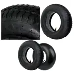 2 Pack 3.50-8 Pneumatic Inner Tubes for Wheelbarrow, Scooter & Trolley
