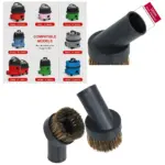 2‑Pack 32mm Horsehair Brush Set for Numatic Henry Hetty Vacuums Hoover