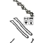 2-Pack 33-Link Saw Chain for Qualcast YT4348, 20 cm Bar