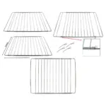 2‑Pack Adjustable Extendable Shelf for Baumatic Ovens – 310‑565 mm