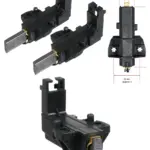 2-Pack Carbon Brush Set for Hoover & Candy Washing Machine Motors