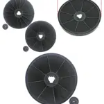 2‑Pack Carbon Charcoal Vent Filter for Electrolux Kitchen Hood