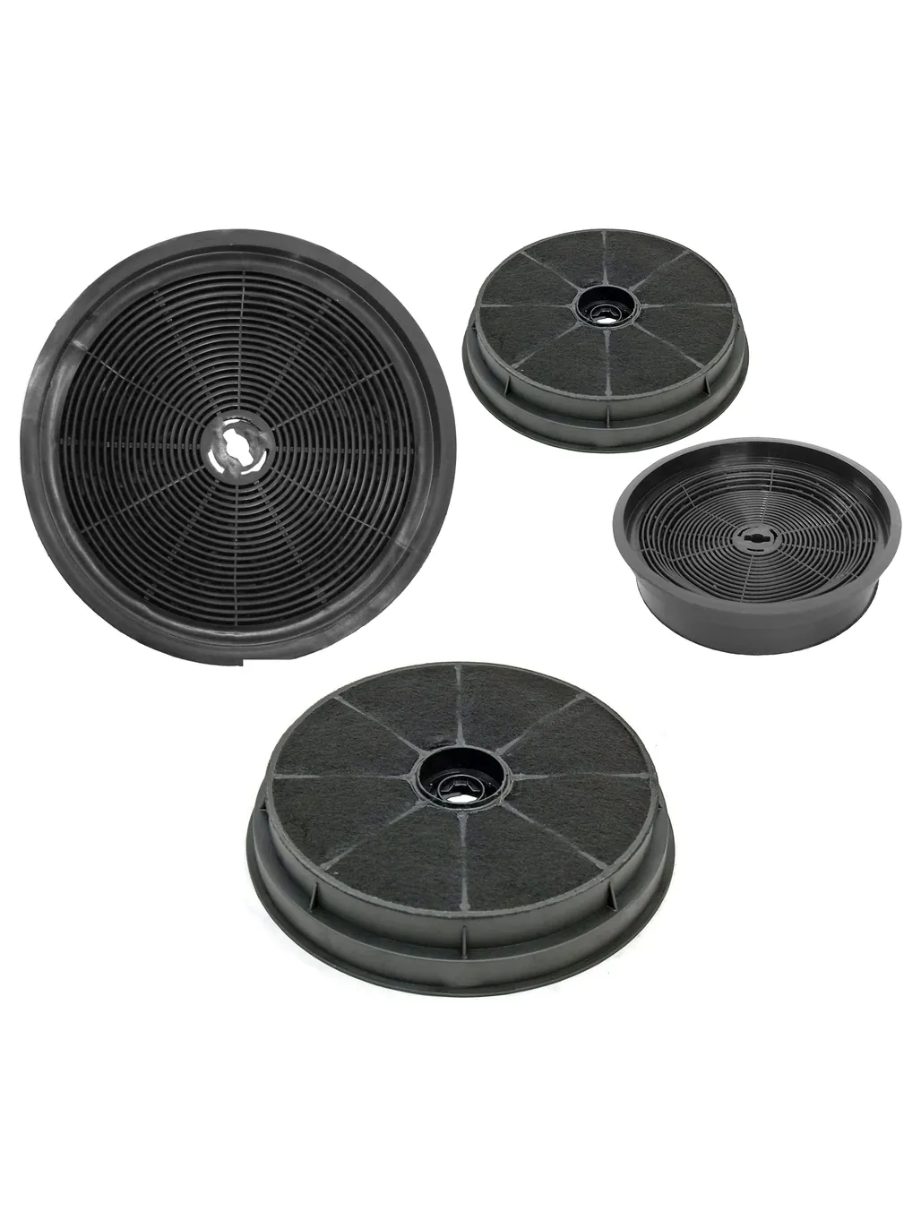 2-Pack Carbon Charcoal Vent Filters for Belling Kitchen Extractor Hood