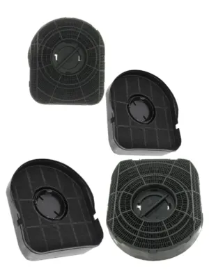 2-Pack Carbon Filter Type 200 for Whirlpool & Bauknecht Kitchen Hoods