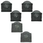 2‑Pack Charcoal Carbon Odor Filter for IKEA Cooker Hood Vent Fan