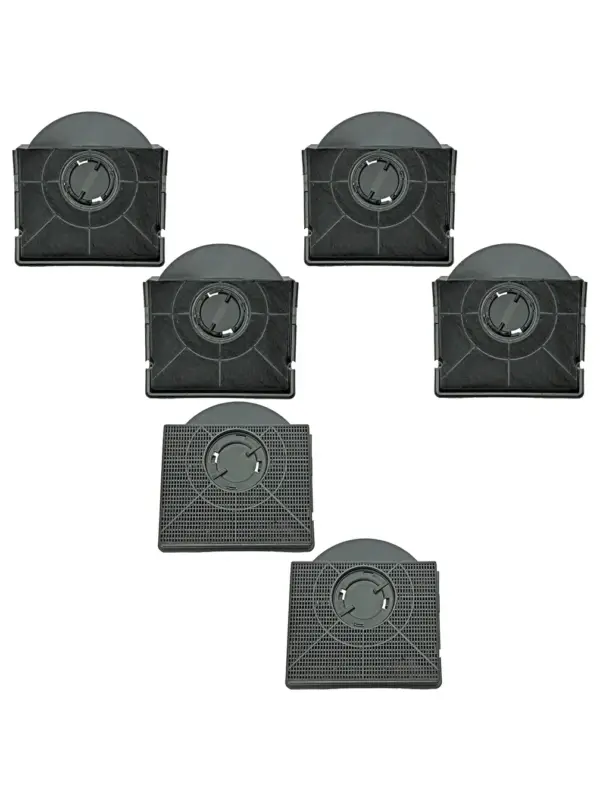 2‑Pack Charcoal Carbon Odor Filter for IKEA Cooker Hood Vent Fan