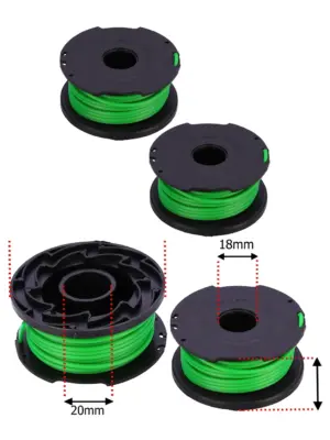 2-Pack Craftsman Trimmer Line Spool Fits CMCST910 CMZST080 CMZST0803