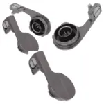 2‑Pack DC24 Vacuum Brushroll End Caps for Multi‑Floor & Pet Hair