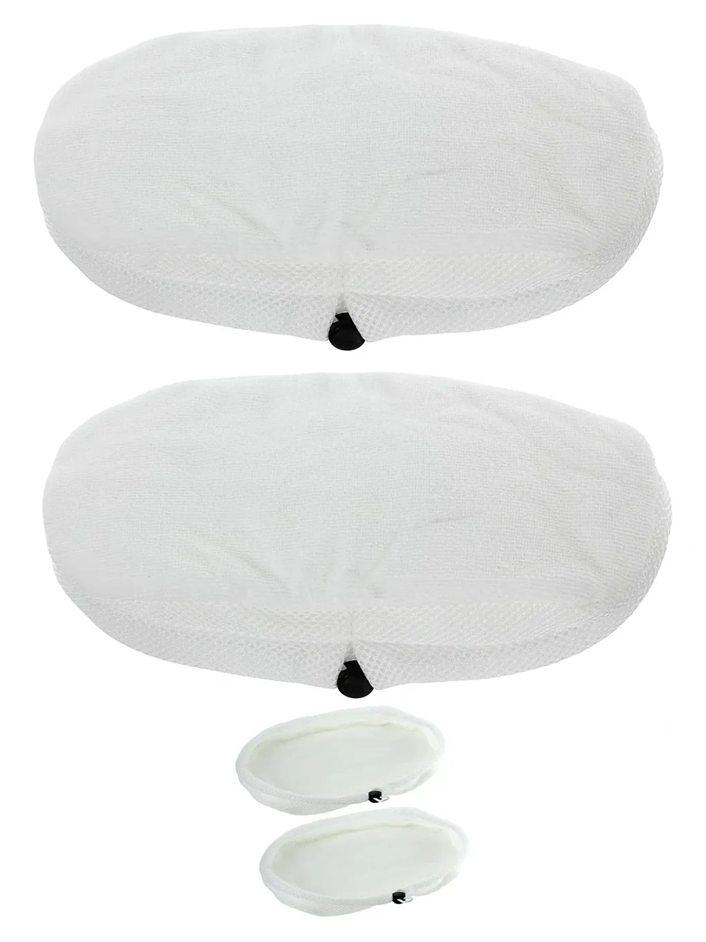 2-Pack Hard Floor Steam Mop Cleaning Pads for D6207/D6428/D6429