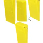 2-Pack Heavy-Duty Tree Felling Wedges 5.5×8″ for Chainsaw Log Cutting